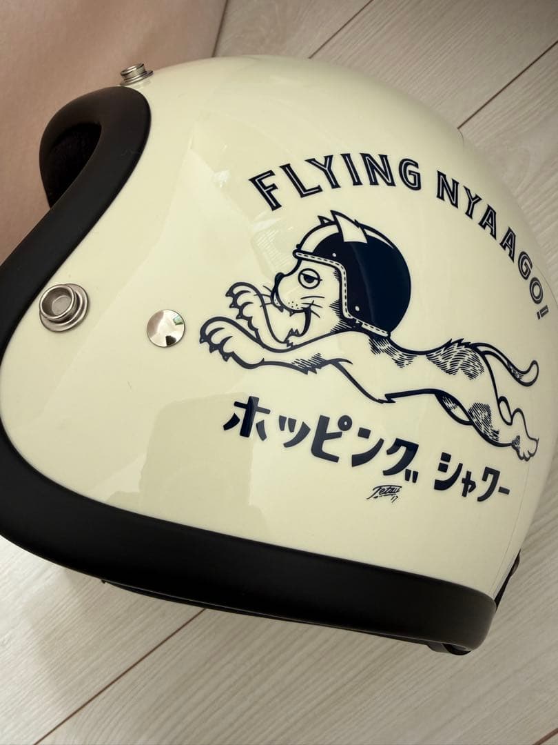 TT&CO スーパーマグナムFLYING NYAAGO　ヘルメット 廃盤　美品
