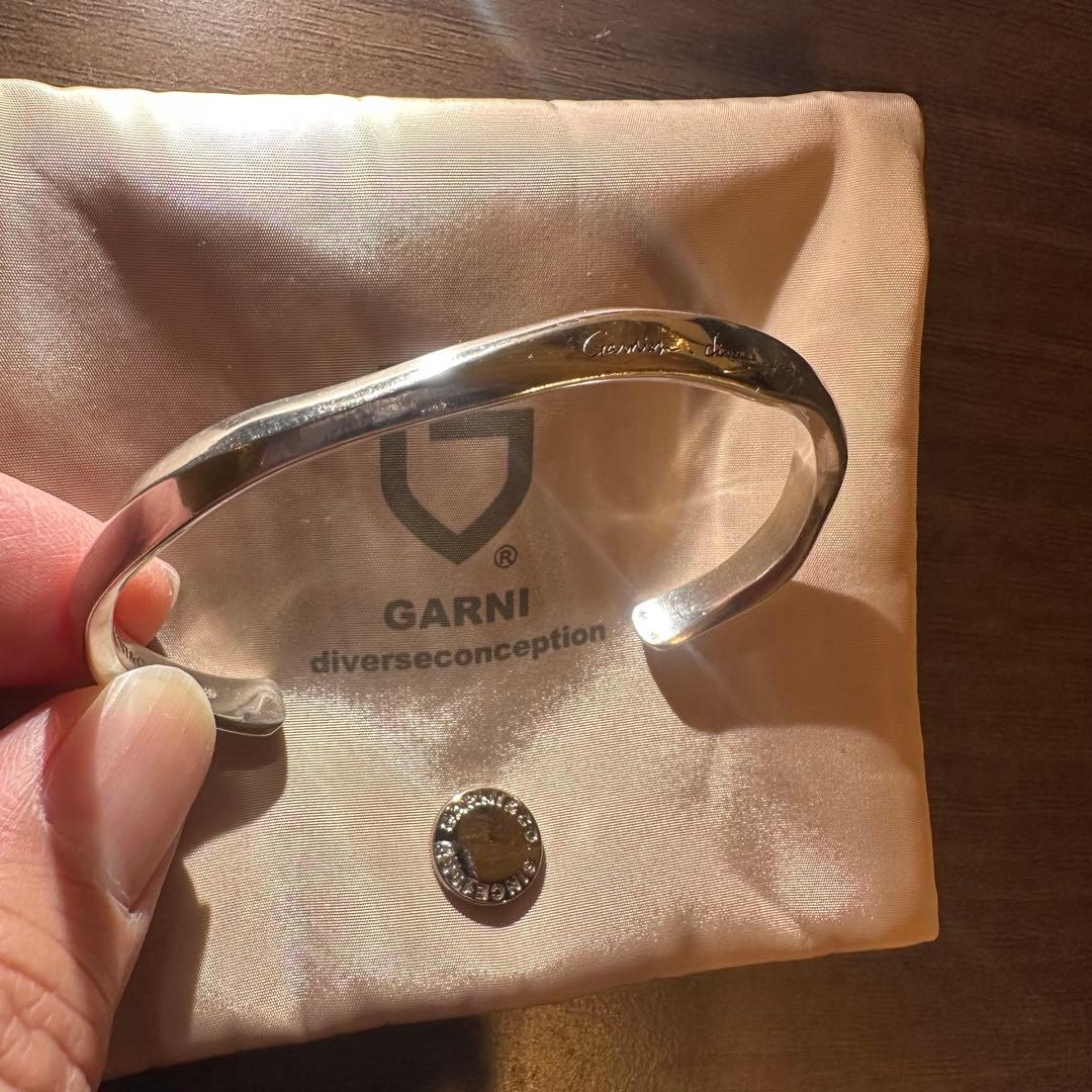匿名24時間以内発送　GARNI Crockery Bangle Ｌ