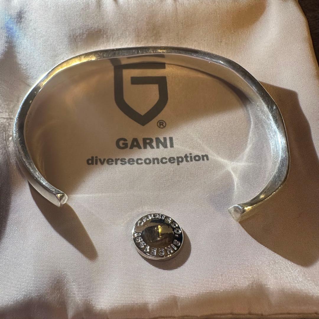 匿名24時間以内発送　GARNI Crockery Bangle Ｌ