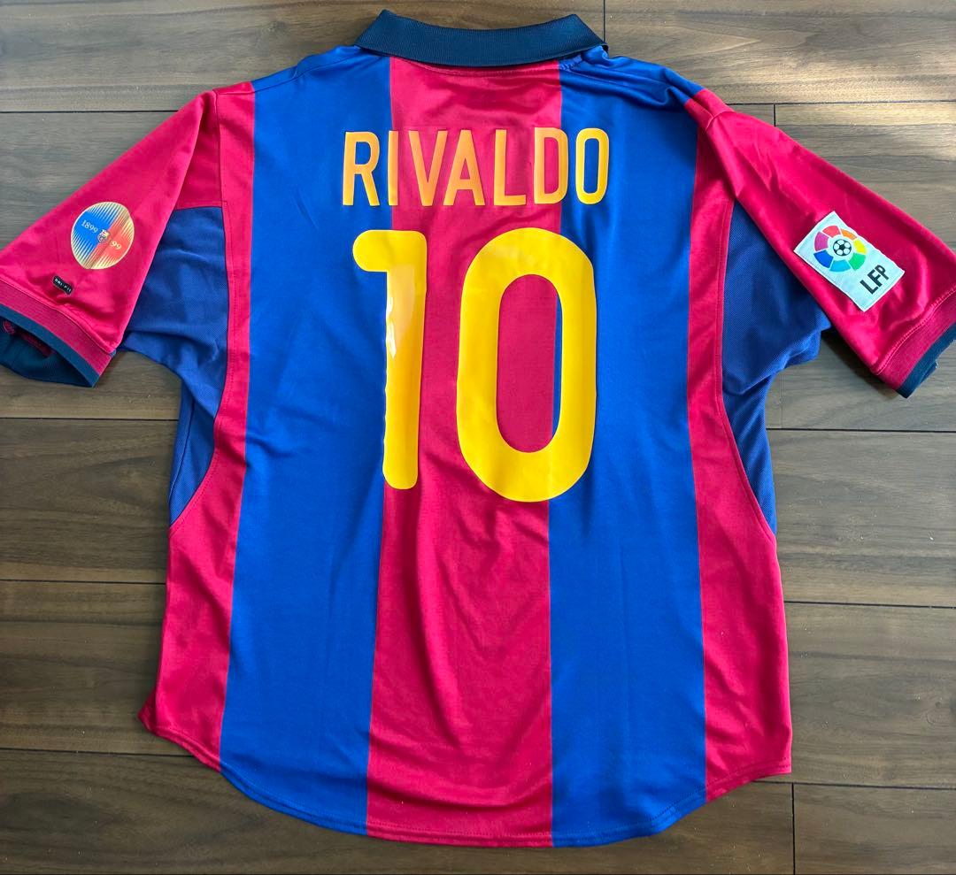 FCバルセロナユニフォーム　00-01 リバウド　ナイキ製　月末値下げ価格