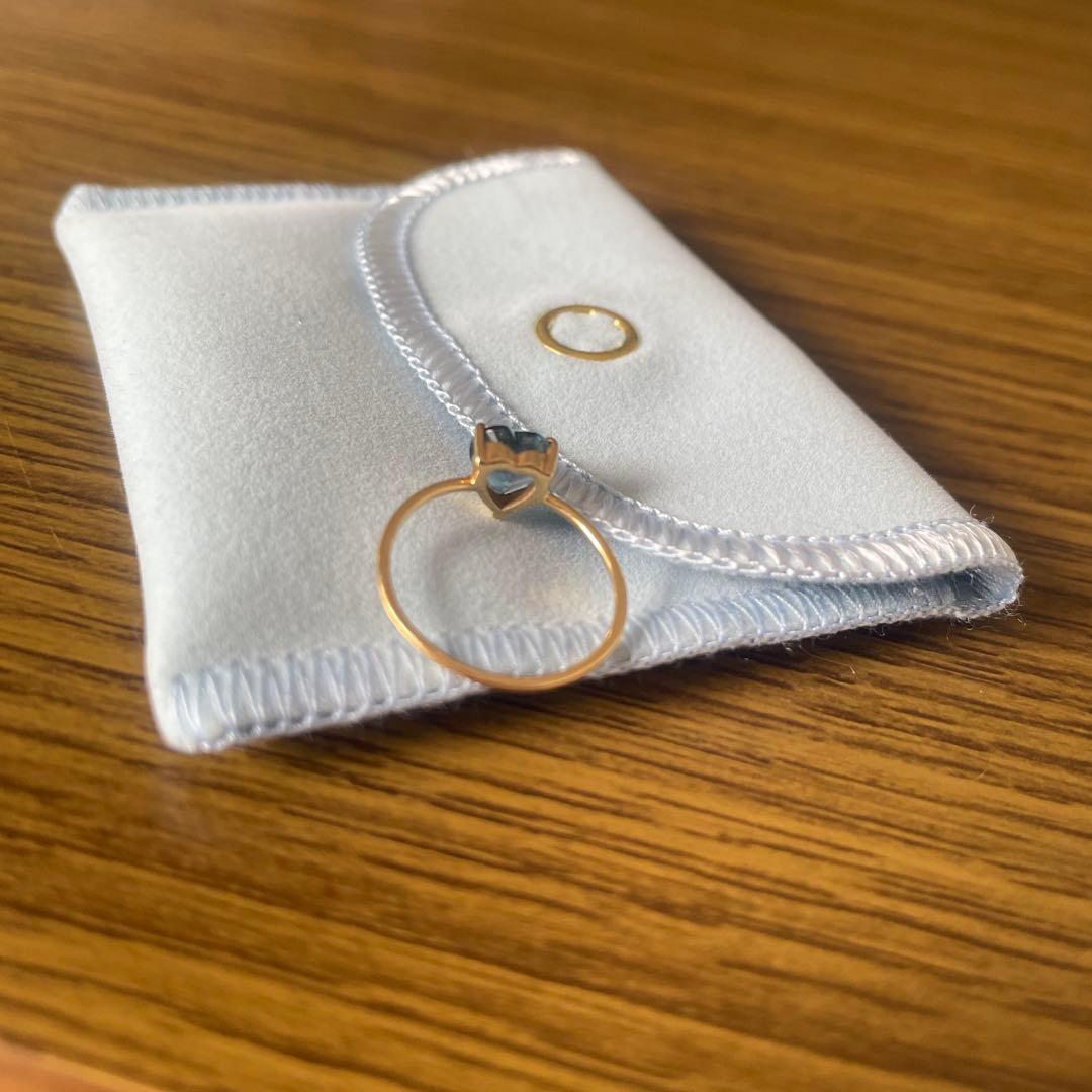 alice in tinyroom ドロシーリング　ロンドンブルートパーズ　8号