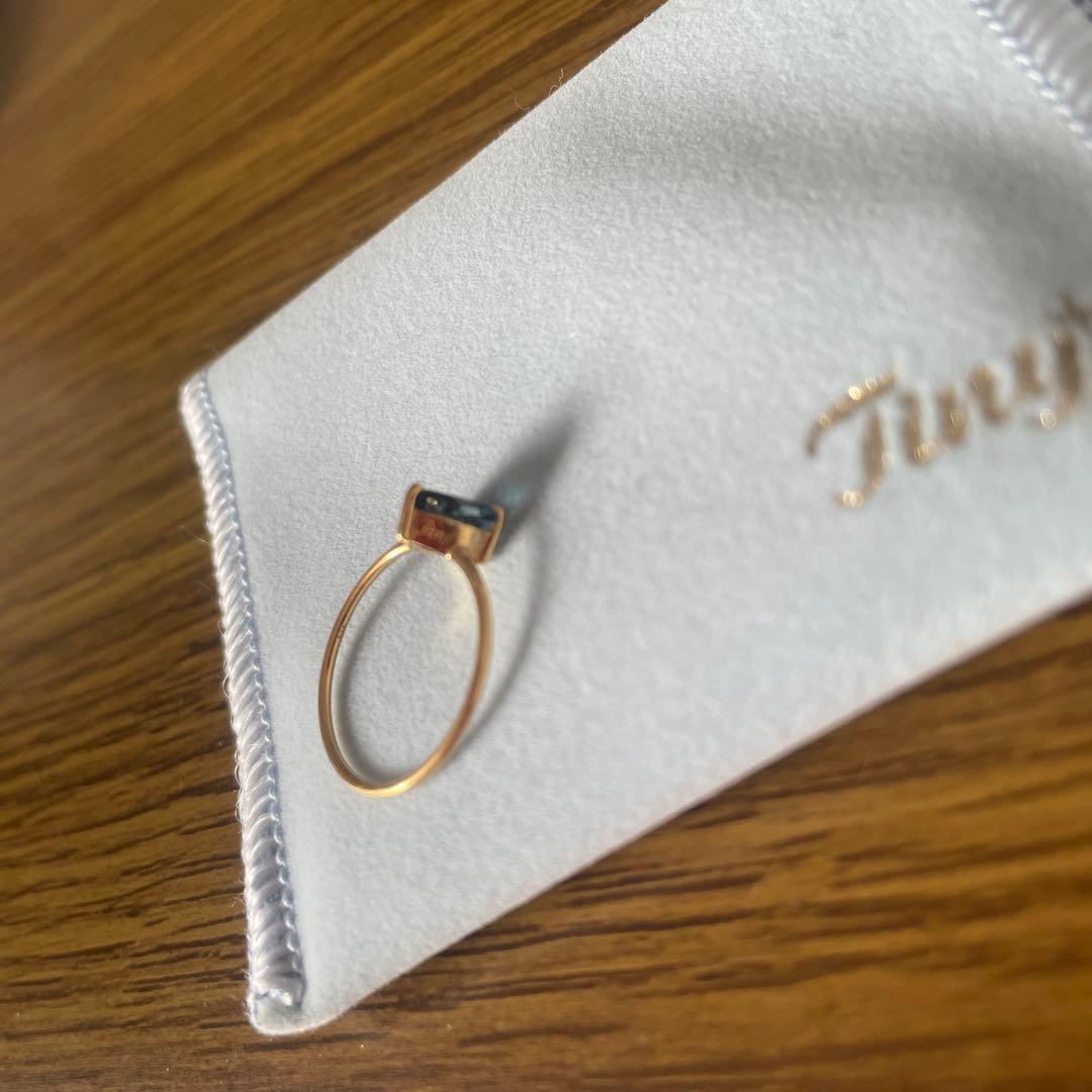 alice in tinyroom ドロシーリング　ロンドンブルートパーズ　8号