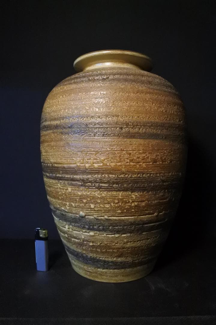 限定値下　【収集品】壷　花瓶　陶器　焼物　1606