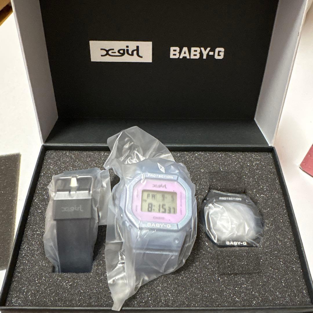 x-girl BABY-G デジタル腕時計　新品未使用品　値段相談可