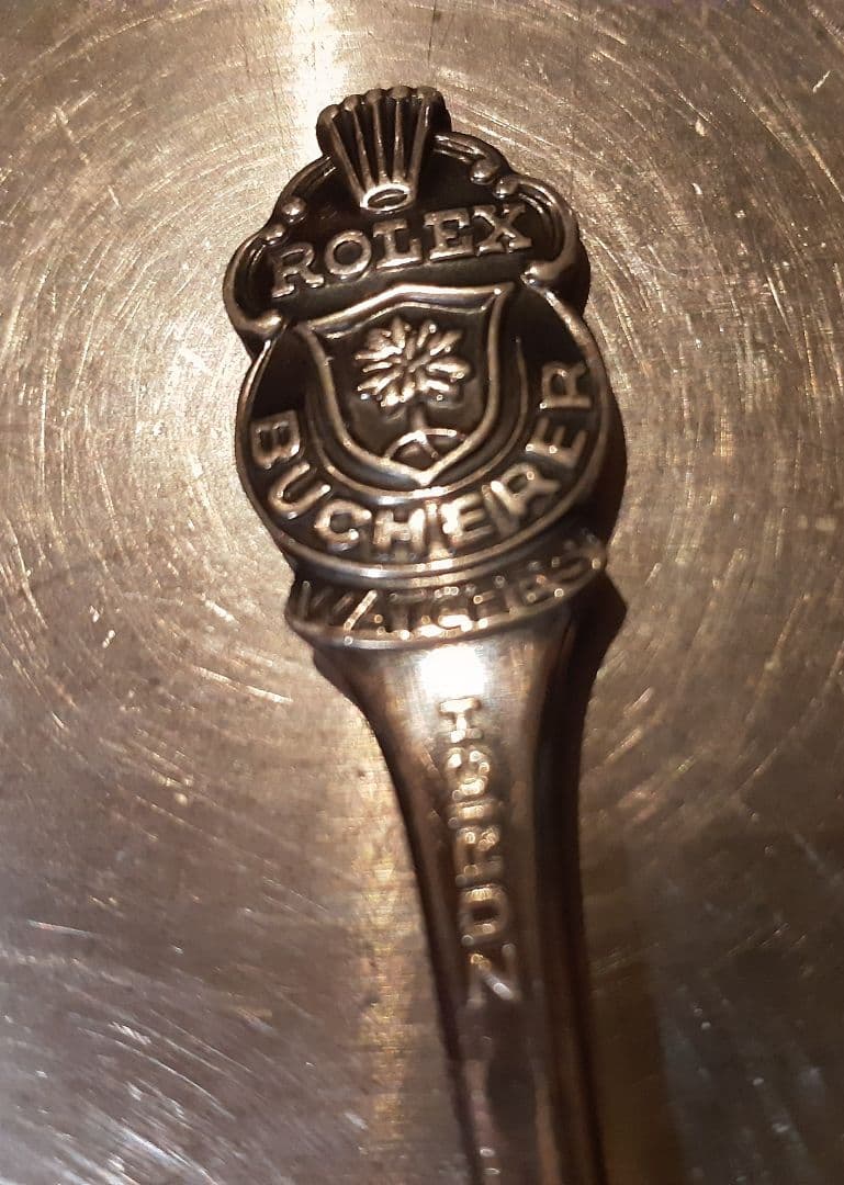 ROLEX BUCHERER シルバースプーン ZURICH　ビンテージ