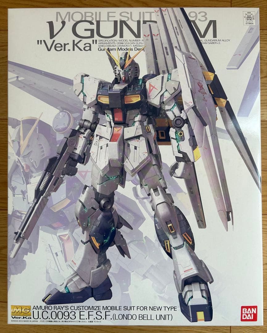MG νガンダム Ver.Ka 1/100
