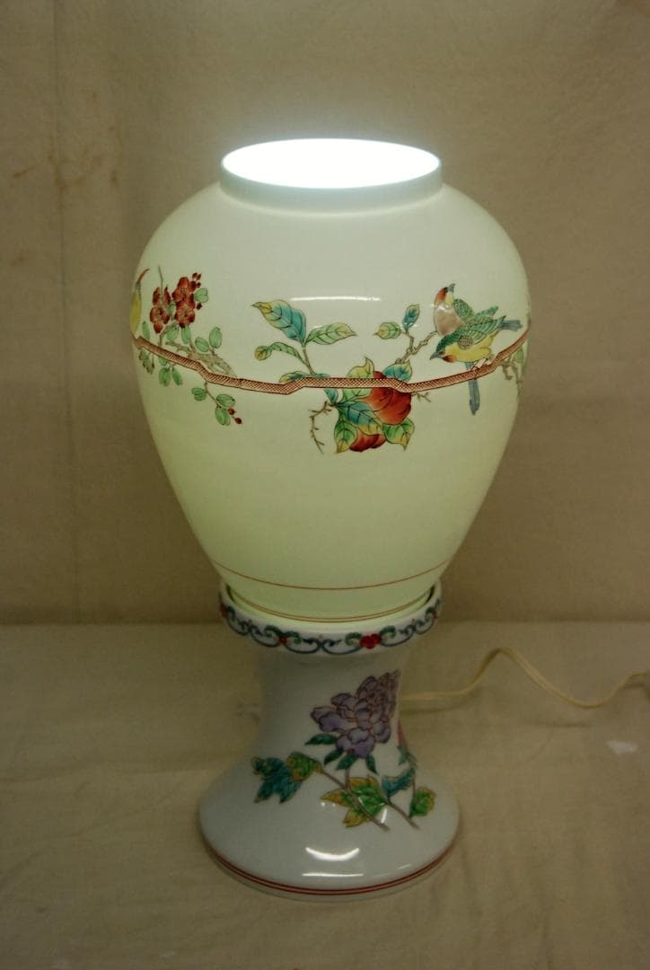 kameko2226　有田物産株式会社 有田焼 フロアランプ スタンド