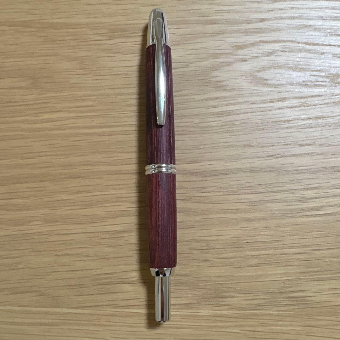 PILOT キャップレス 万年筆 木軸 細字