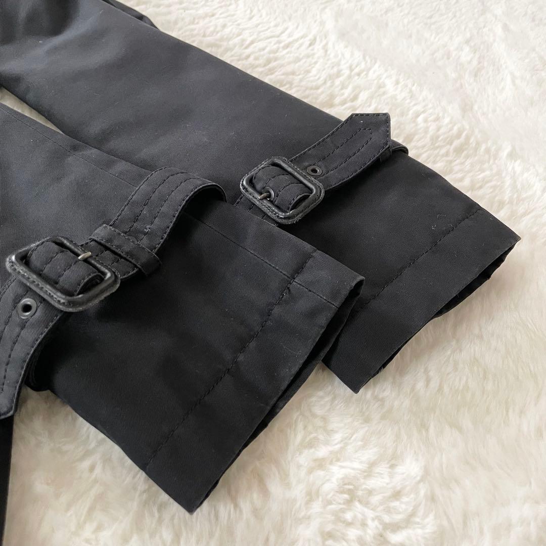 バーバリーブラックレーベル✨トレンチコート ノバチェック ライナー ブラック M