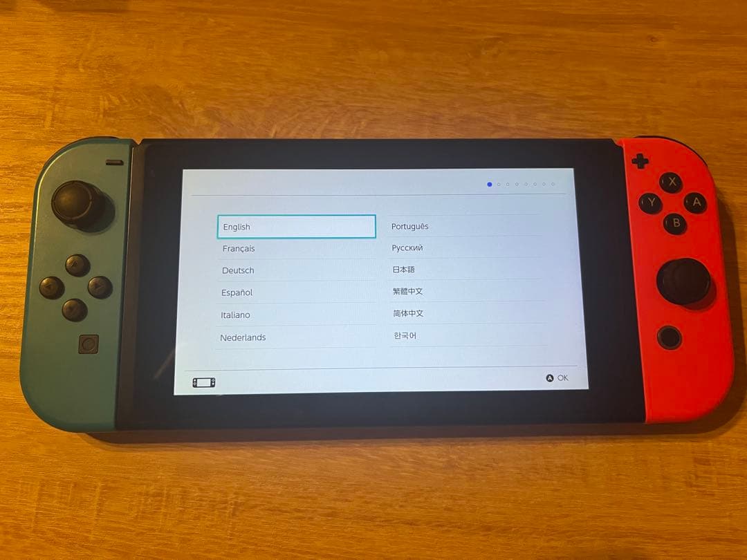 Nintendo Switch 赤/青 本体 ACアダプター付き