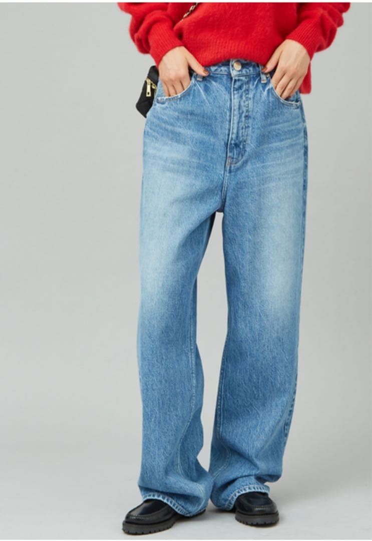 RED CARD別注Dakota　ルーズストレートデニム