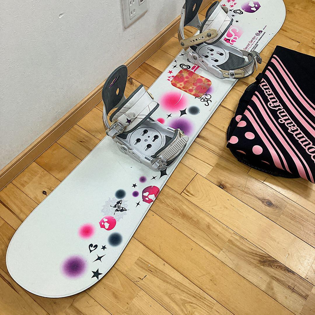 即日発送　女性用　初中級セット　オールラウンドボード　スノーボード