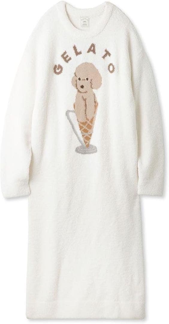 【新品未使用】ジェラピケ　ベビモコ　アイスドッグ　ワンピース