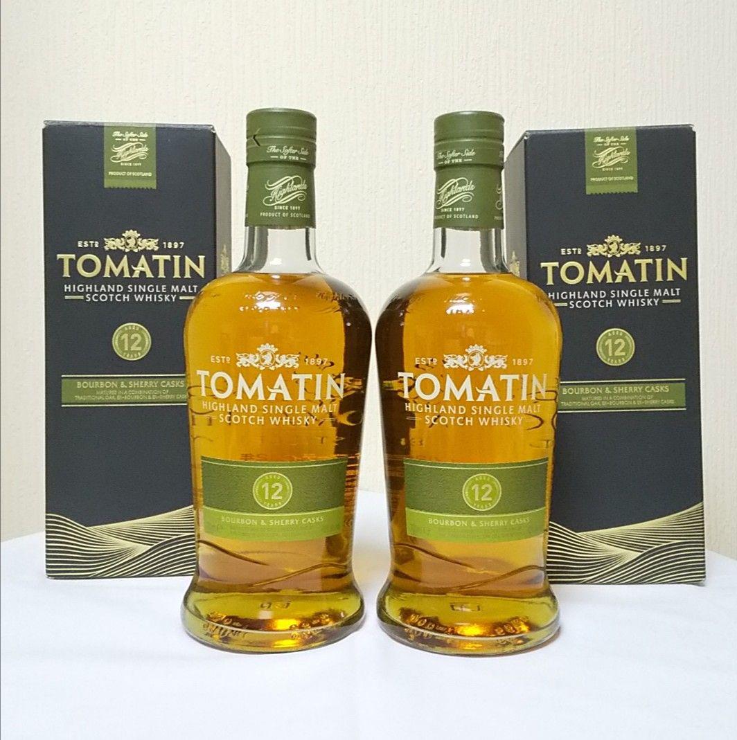 トマーティン 12年 43% 700ml 箱付 2本セット TOMATIN