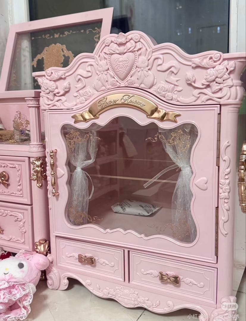 【boxのみ】フラワーノーズ　バニーガーデンテイルズ　メイクボックス　小物入れ