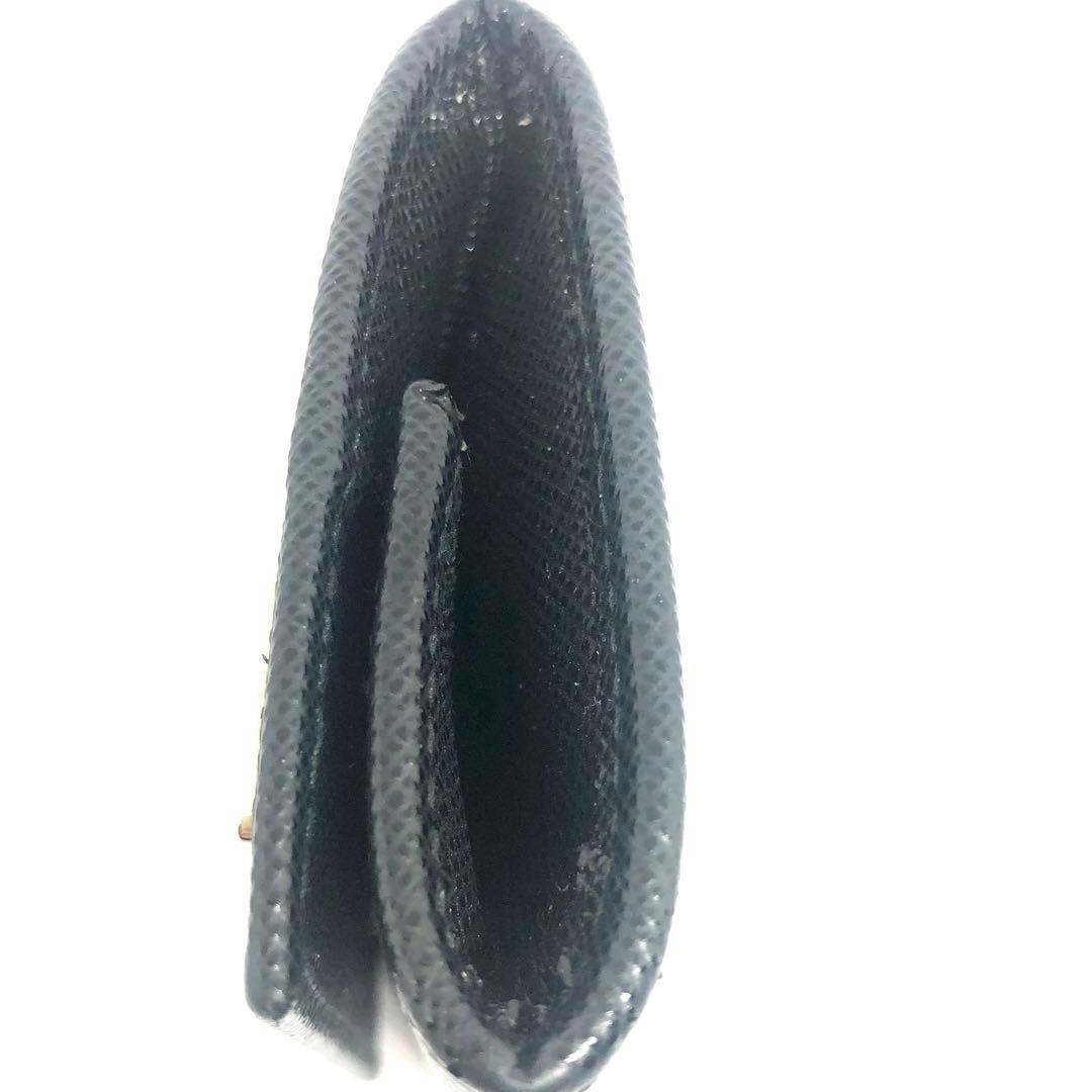 PRADA プラダ サフィアーノ ケース 黒 ブラック 財布