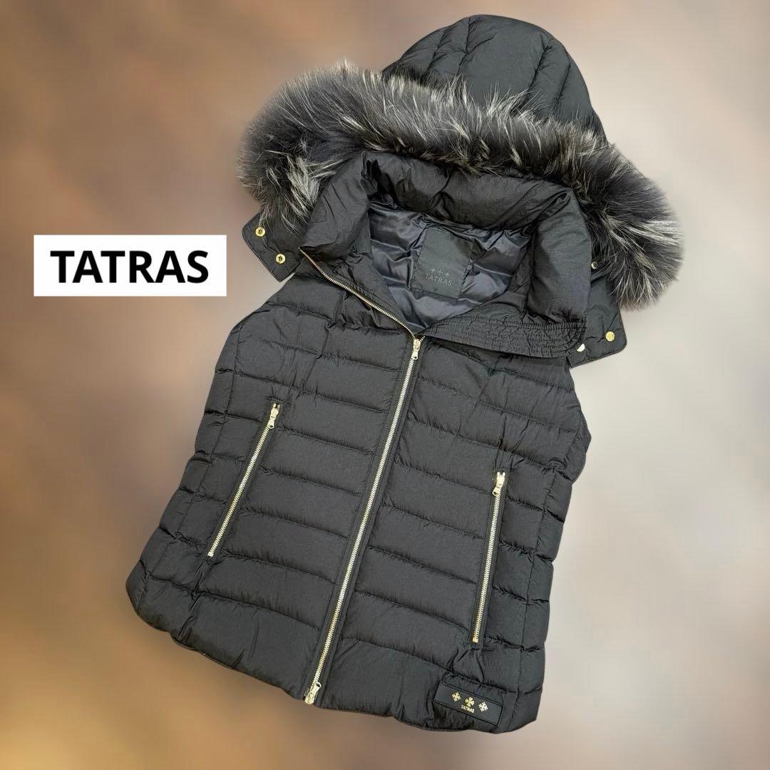 TATRAS ダウンベスト　ブラック(サイズ02)