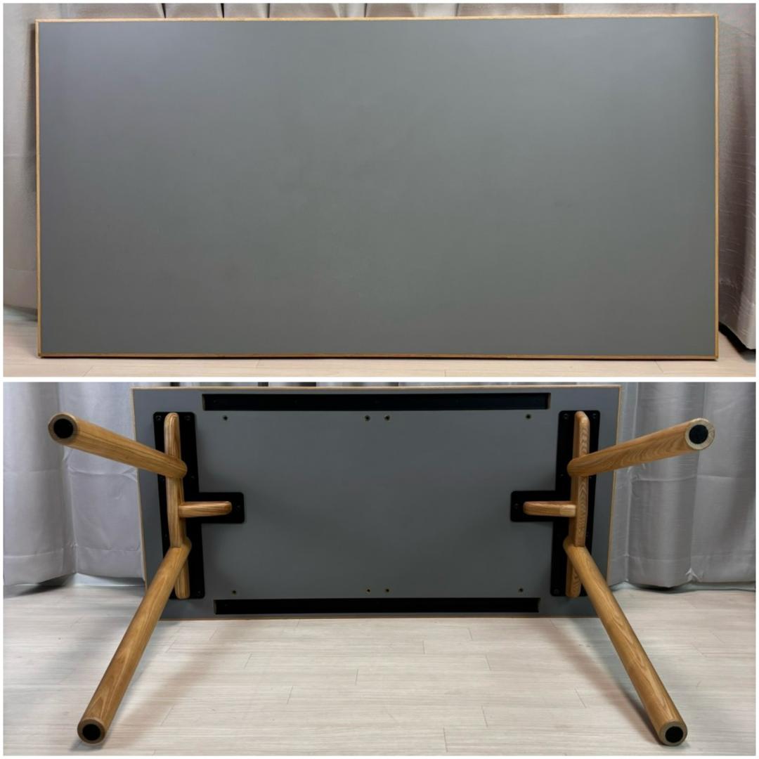 ダイニングテーブル　メラミングレー　1200W　ワークデスク