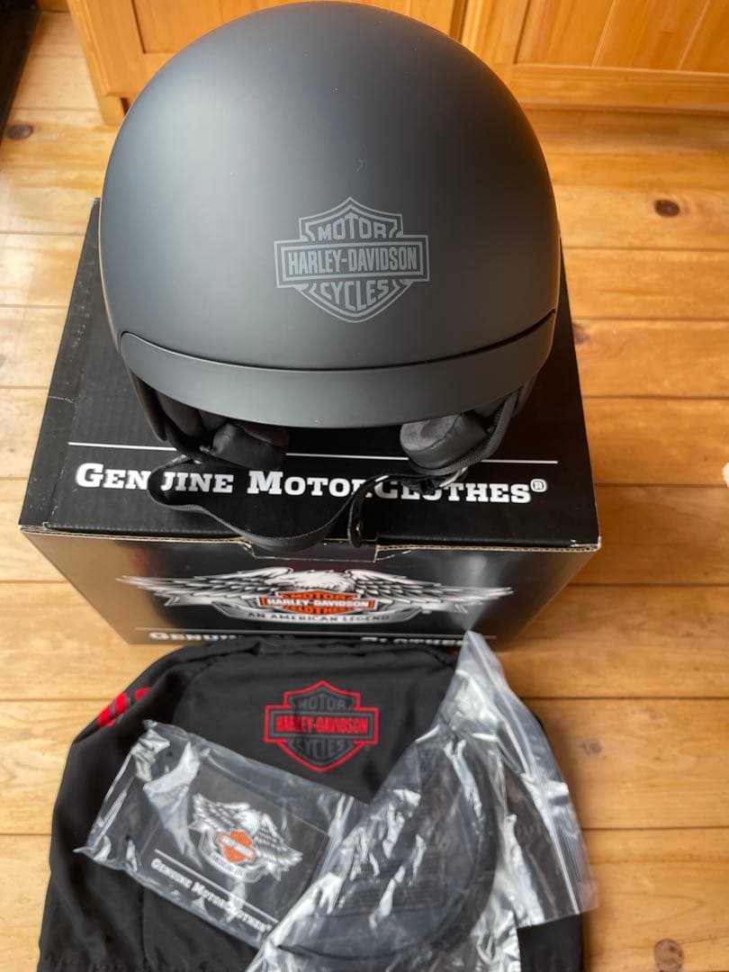 Harley-Davidson ジェットヘルメット マットブラック　Ｌサイズ