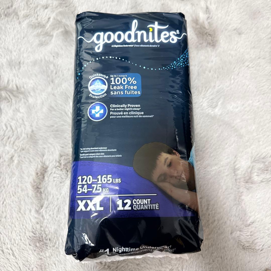 おむつ用品 goodnites XXL 54kg-75kg
