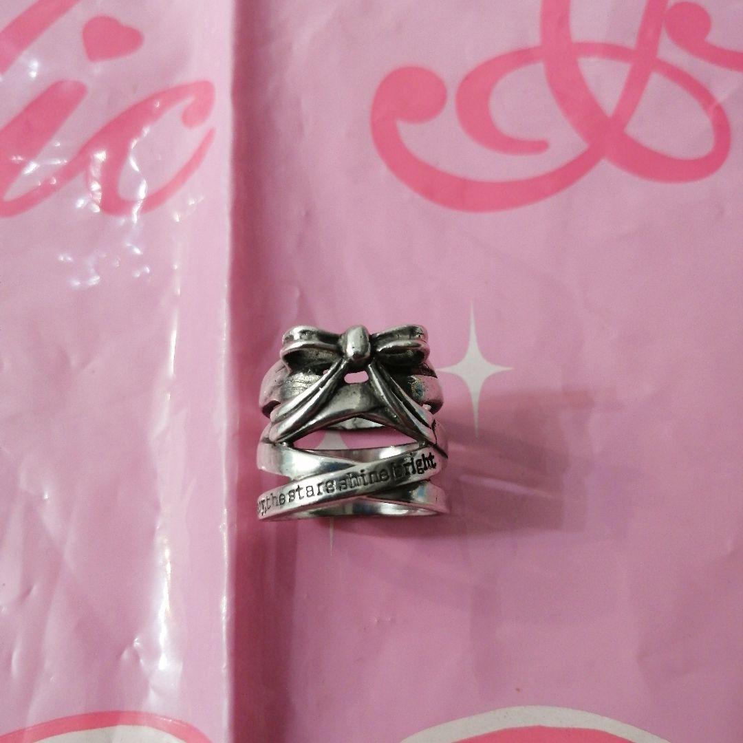 BABY,THE STARS SHINE BRIGHT　レースアップリボンリング