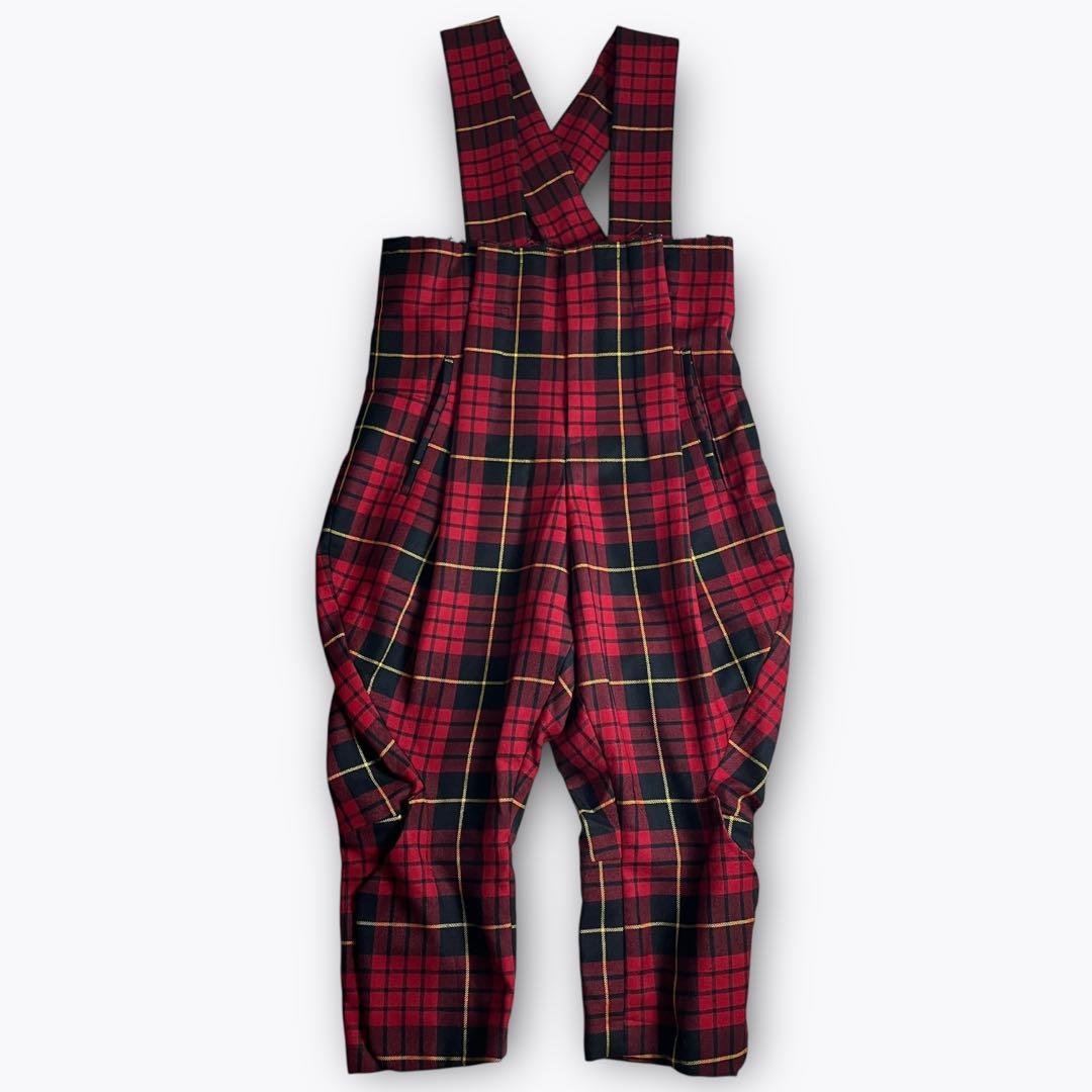 【極美品】COMME des GARCONS 17ss チェック サロペット