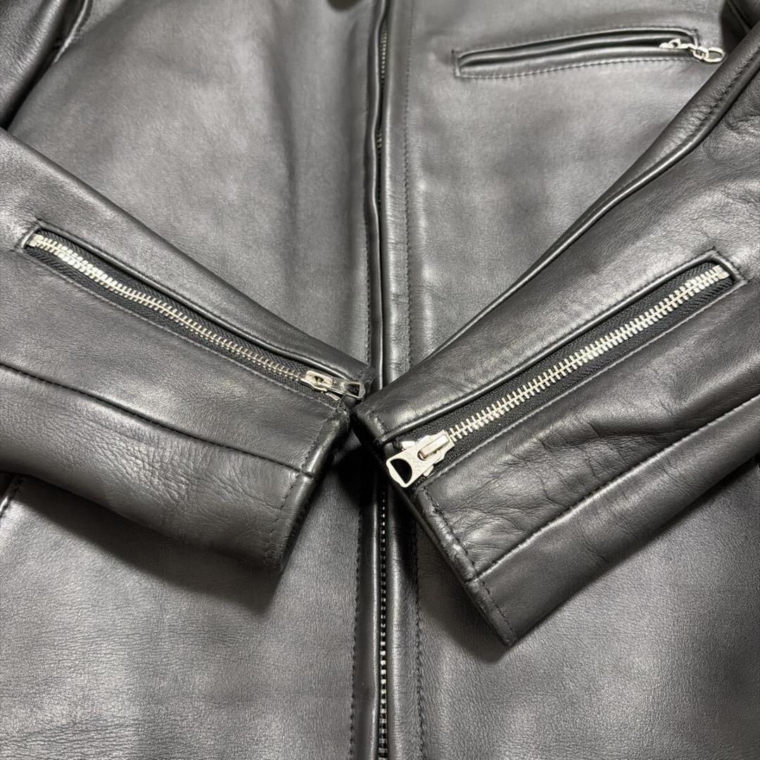 ショット現行品 シングル ライダース ジャケット 6061 size 38