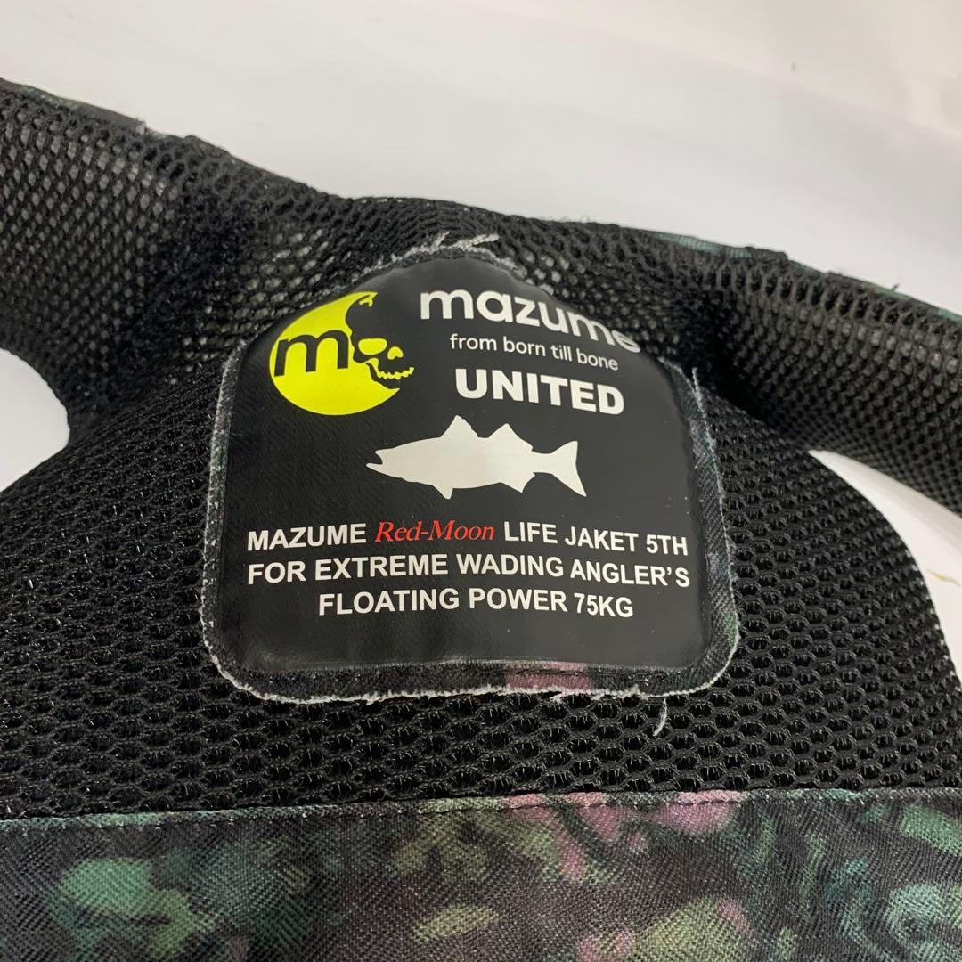 mazume マズメ レッドムーン フローティングベスト LJ5TH