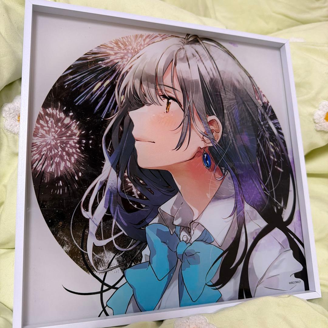 【最終値下】色づく世界の明日から 高級額装アクリルアート 瞳美