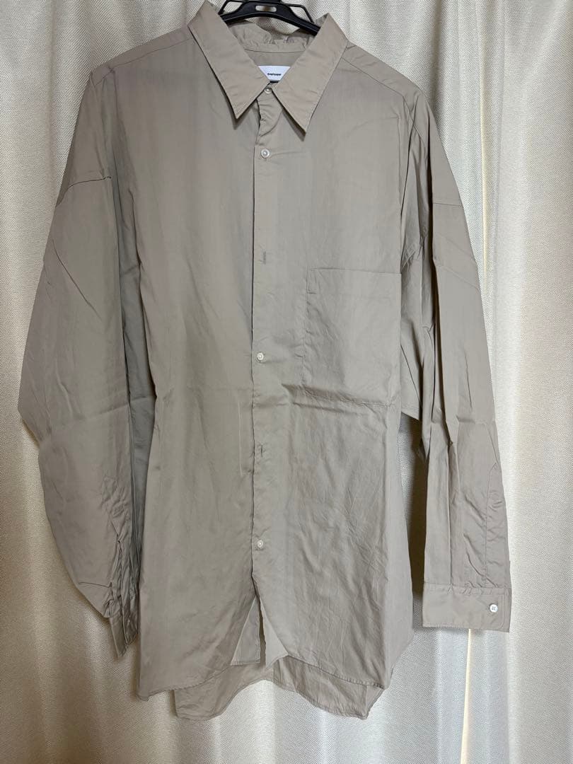 p*o様 BroadL/S Oversized Regular Collar S