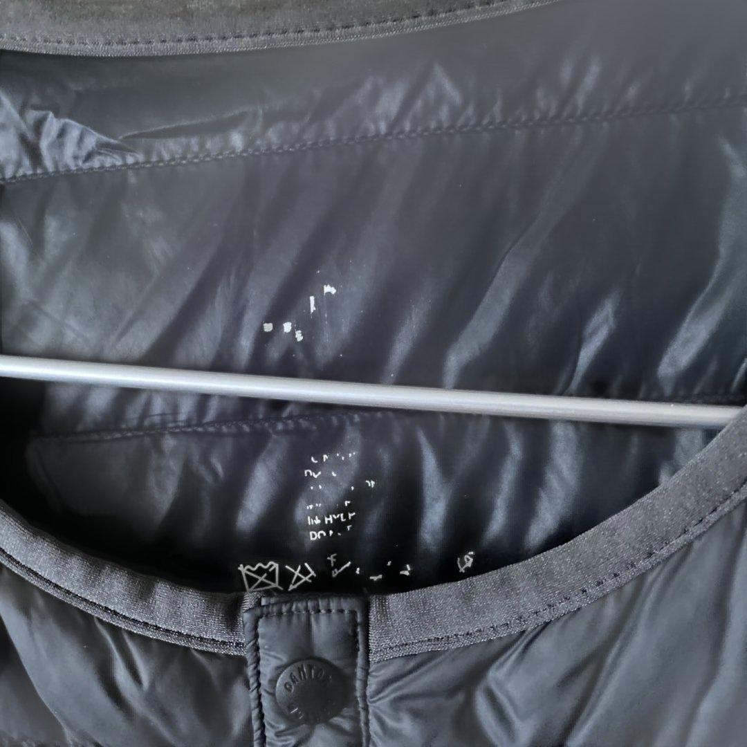 お値下げ　ダークグレー キルティングダウンジャケット