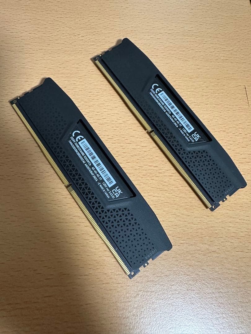 CORSAIR DDR5-5200MHz PC用メモリ VENGEANCE