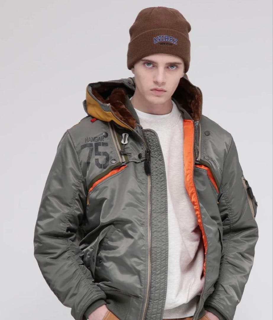 ジャケット・アウター AVIREX MA-1 REMODEL MARK2 N2B