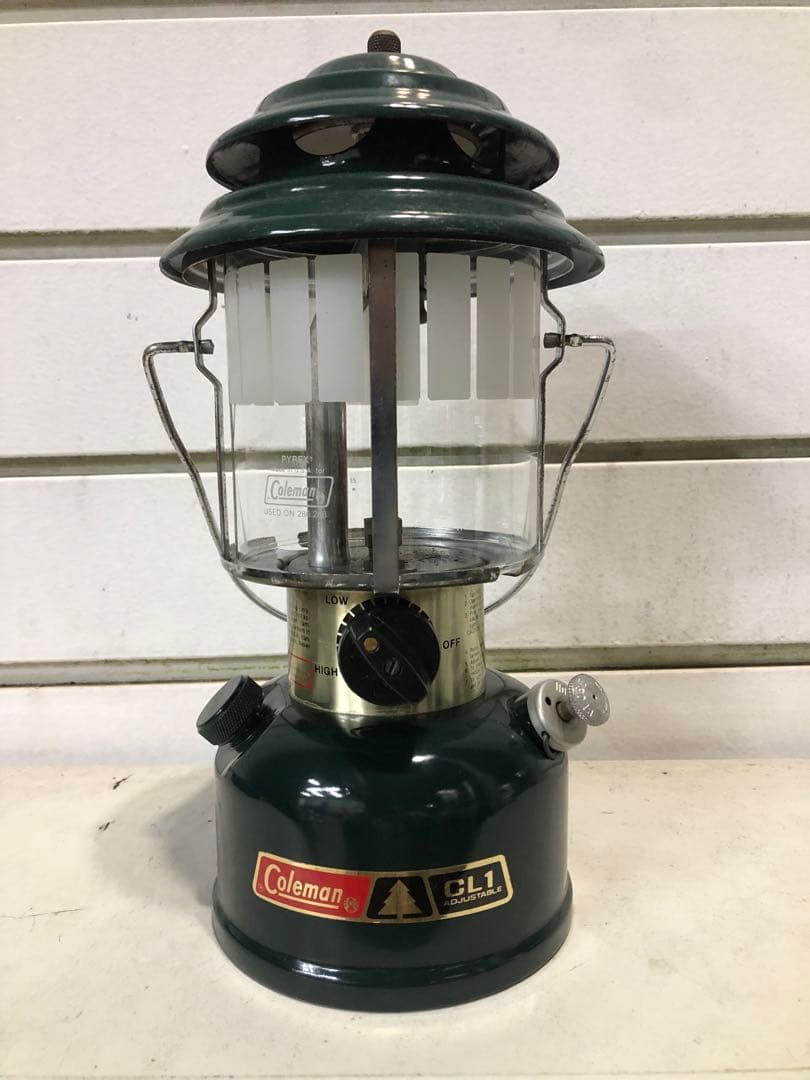 Coleman CL1 MODEL286 ガソリンランタン 緑1985年製