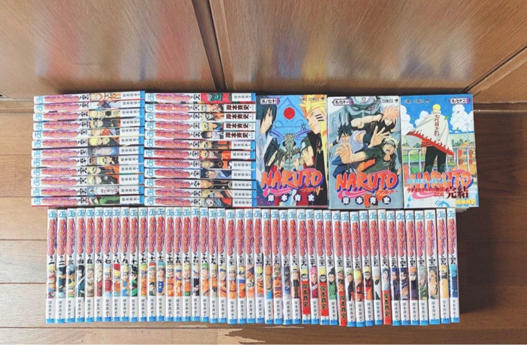 NARUTO ナルト　1-72 漫画　少年漫画　完結　全巻セット