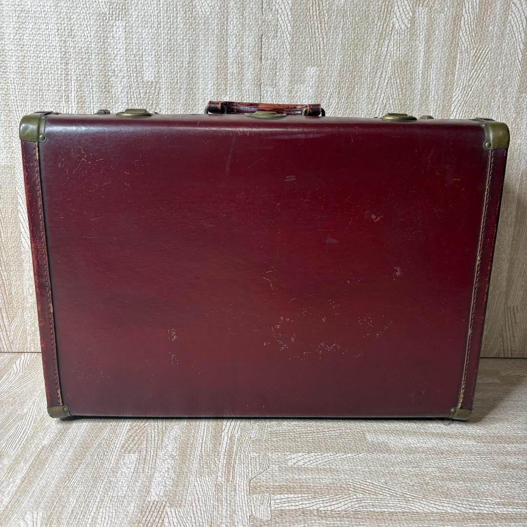 トランクケース ヴィンテージ レトロ スーツケース トランクボックス レザー