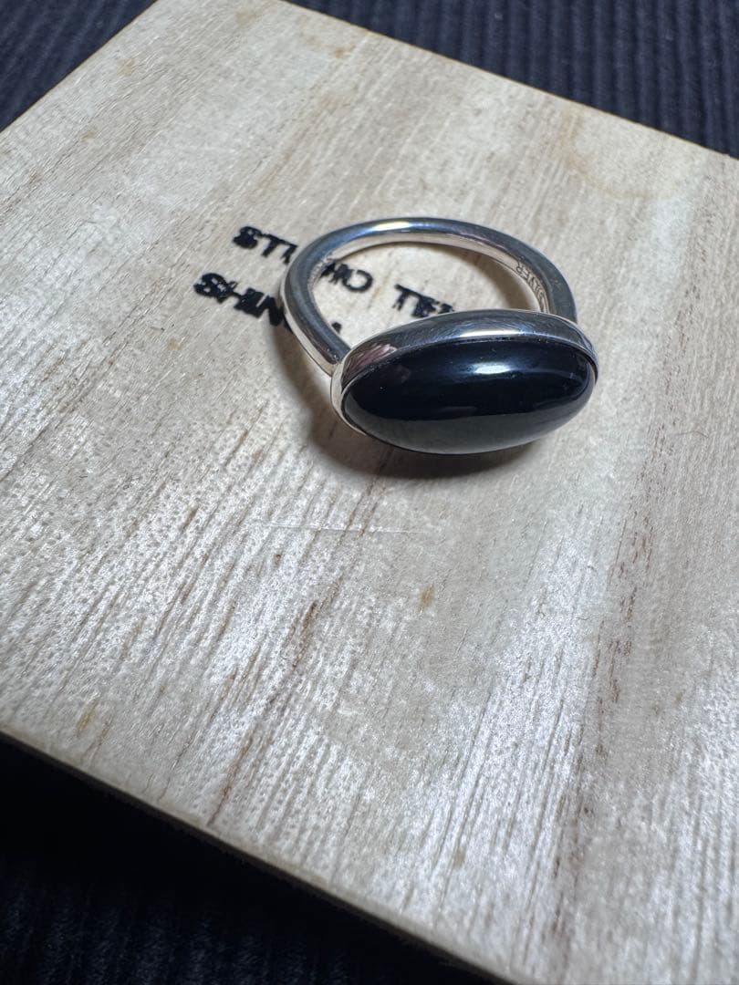 STUDIO TENTEN SHINOA BIJOUX リング　オニキス