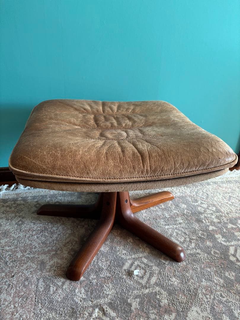 ms　ベルグファニチャー　BERG　北欧ビンテージ　デンマーク　オットマン