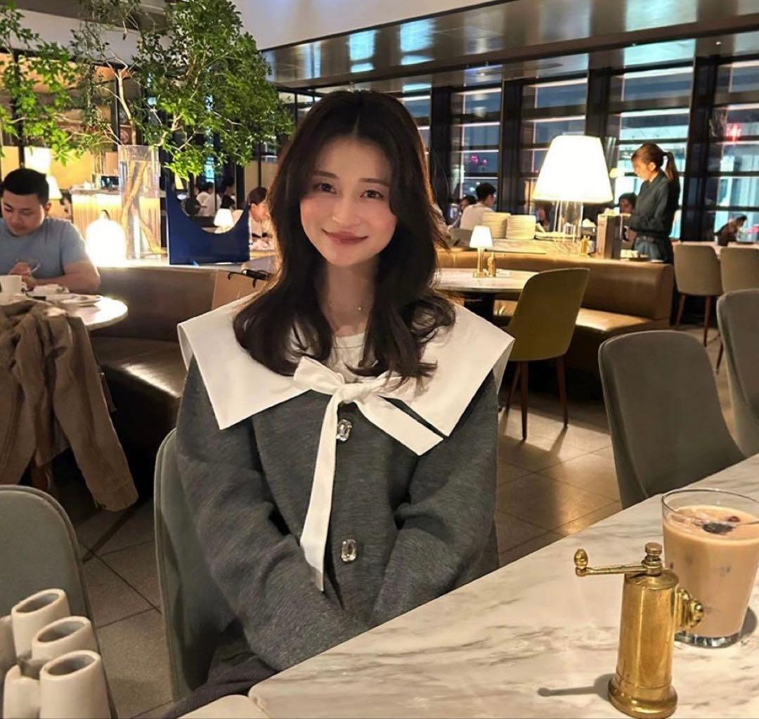 Bibiy. PENELOPE COLLAR KNIT ペネロペカラーニット