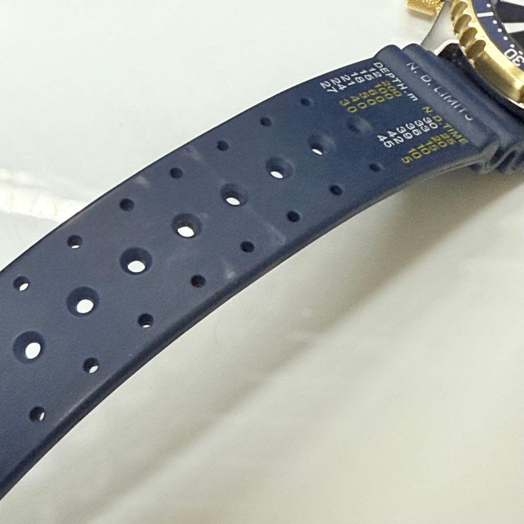 てつCITIZE巻き 限定 ダイバー 防水 ウレタン NY0096-12L