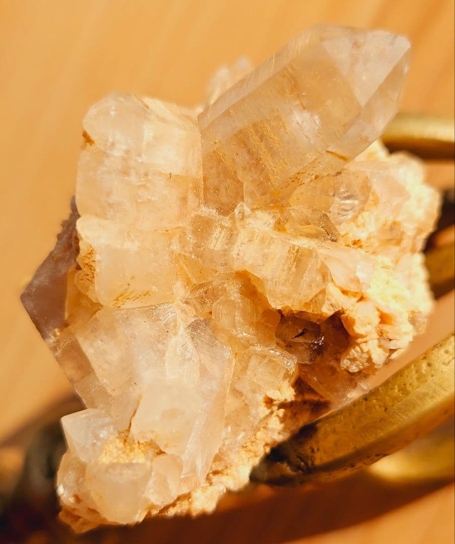 滋賀産 水晶クラスター原石