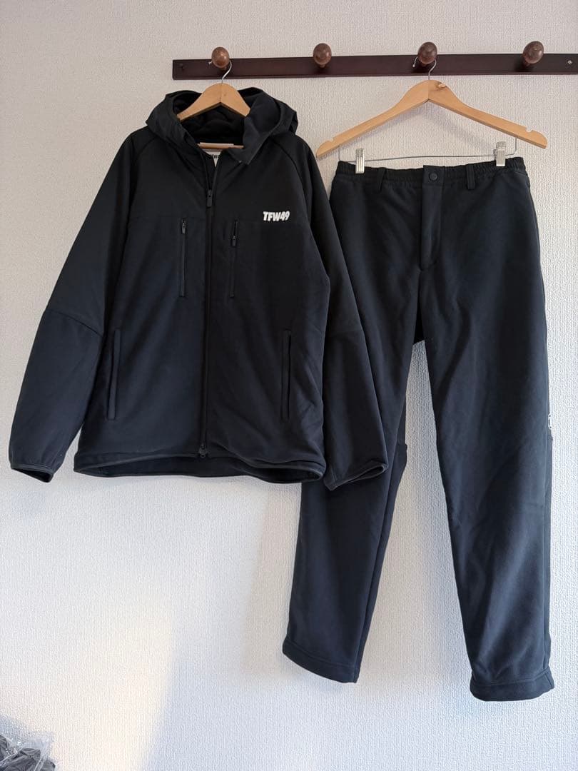 TFW49　フーディ　パンツ　　セットアップ FLEECE サイズS