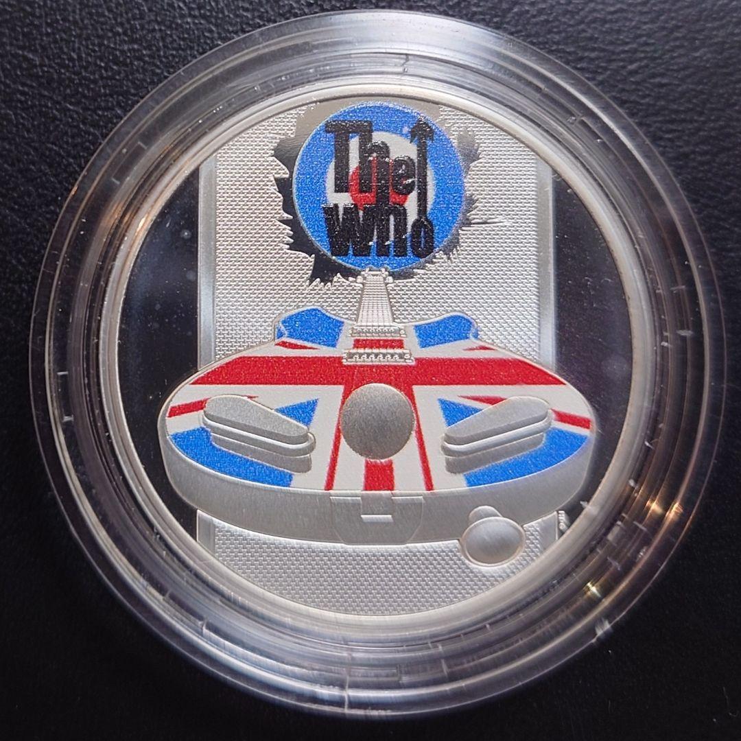 2021年 イギリス銀貨 2ポンド ザ・フー 1オンス銀貨 SV999 純銀