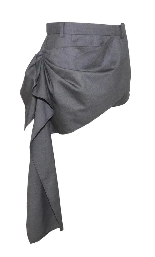 スカート theredthread S drape tail skirt mini