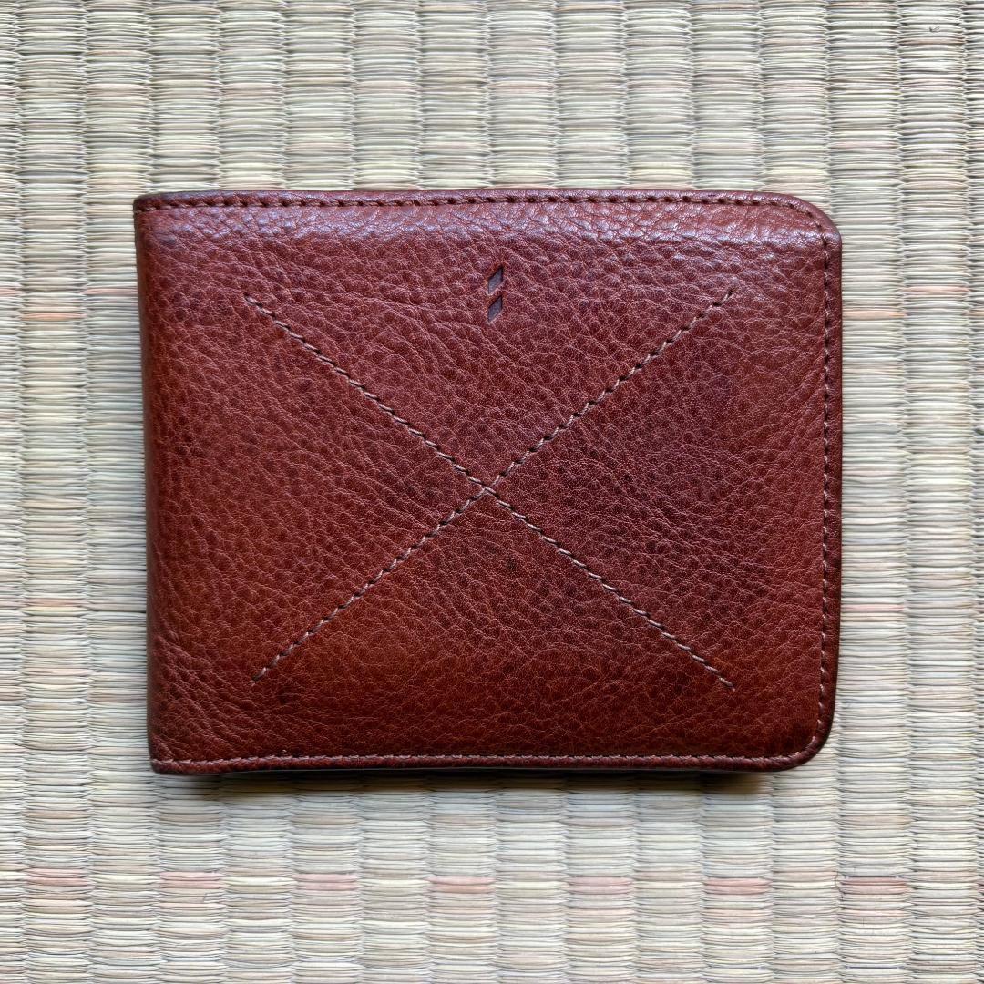 hardgraft イタリア製 レザー財布 本革 ブラウン系