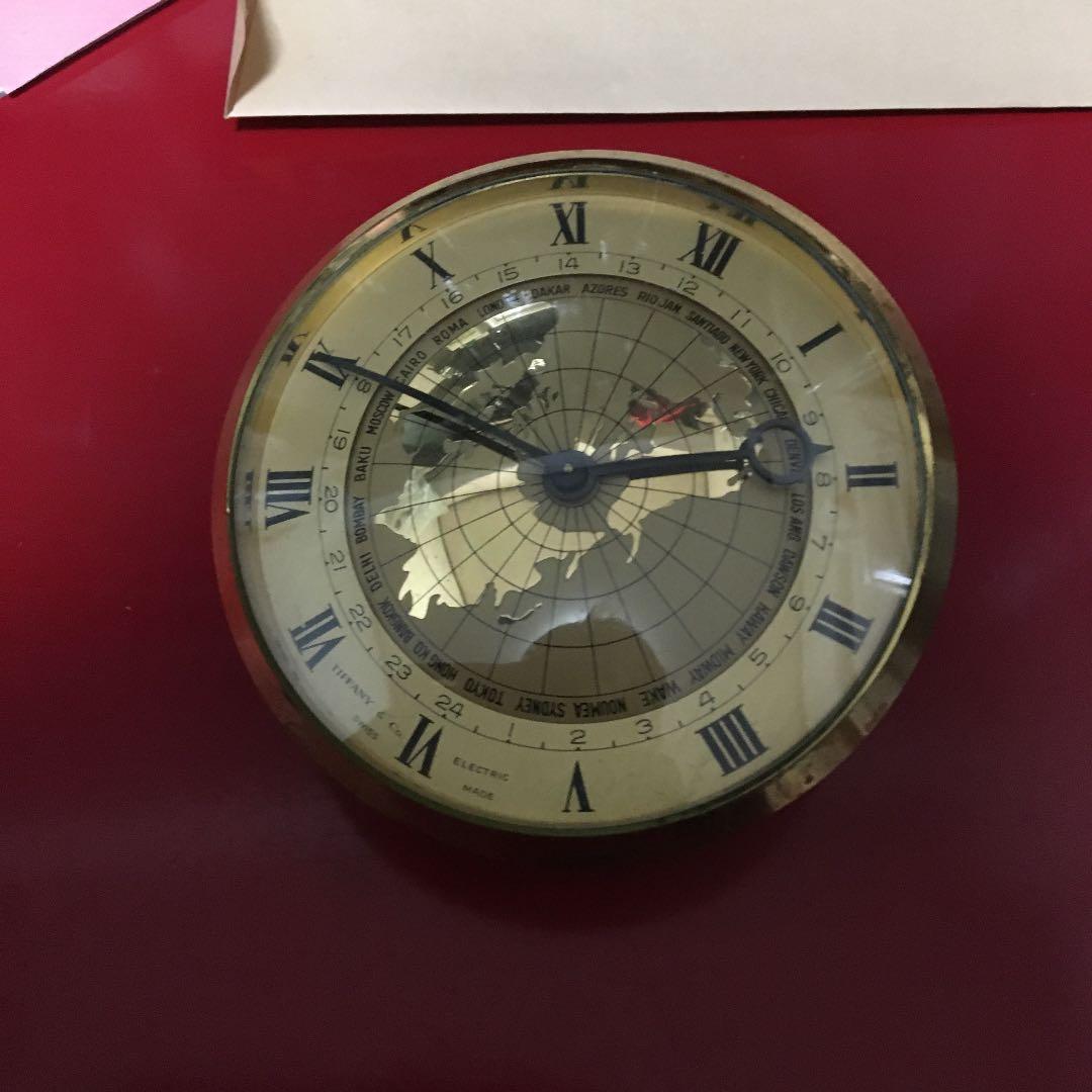 ティファニーのヴィンテージクロックです。