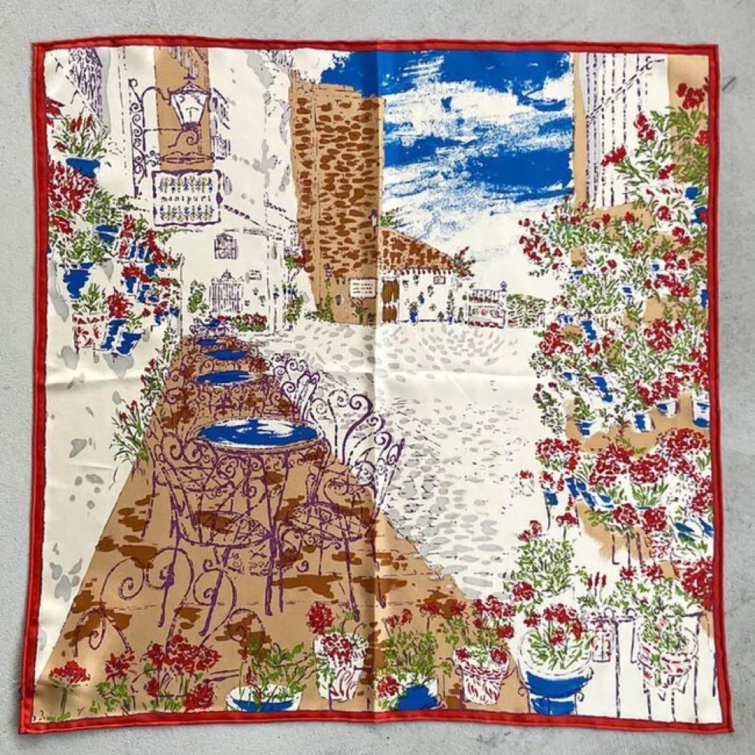 マニプリ　シルクスカーフ コルドバ