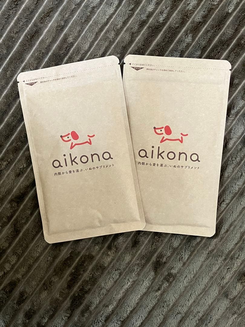 未開封aikona 犬用サプリメント 60g×2袋
