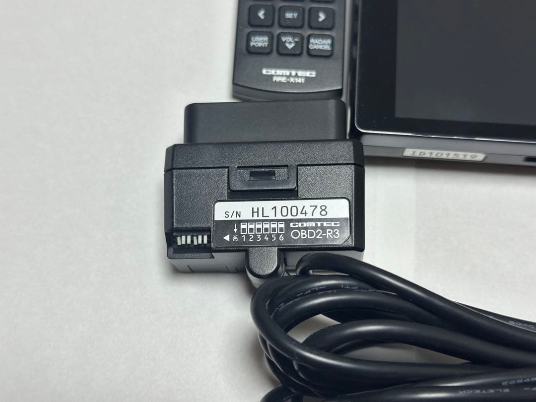 コムテックZERO 806V レーダー探知機 本体+OBD2-R3セット