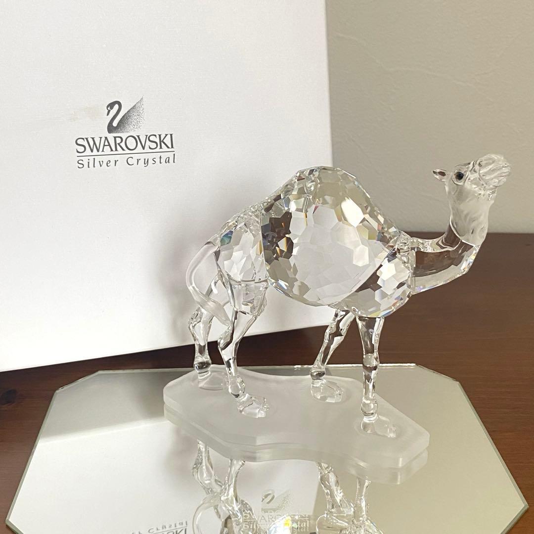SWAROVSKI スワロフスキー クリスタル らくだ 置物